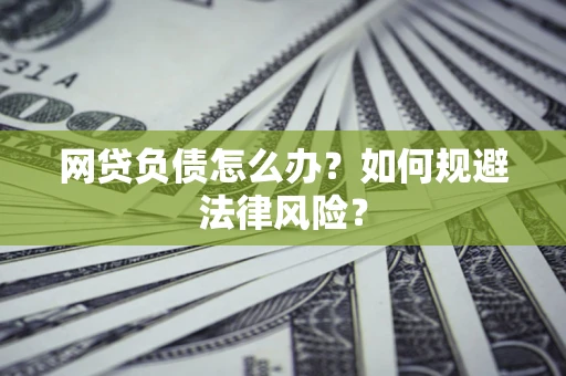 武汉网贷负债怎么办？如何规避法律风险？
