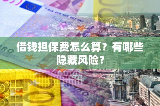 武汉借钱担保费怎么算？有哪些隐藏风险？
