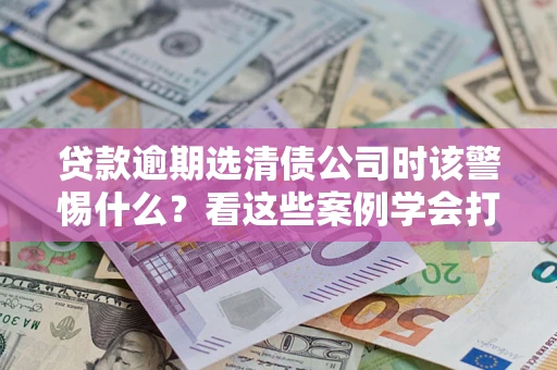 武汉贷款逾期选清债公司时该警惕什么？看这些案例学会打翻身仗
