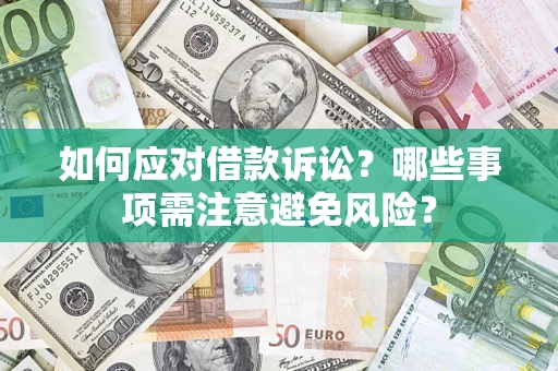 武汉如何应对借款诉讼？哪些事项需注意避免风险？
