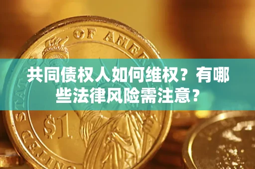 武汉共同债权人如何维权？有哪些法律风险需注意？