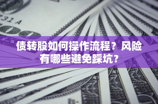 武汉债转股如何操作流程?风险有哪些避免踩坑? 武汉债转股如何操作流程?风险有哪些避免踩坑?