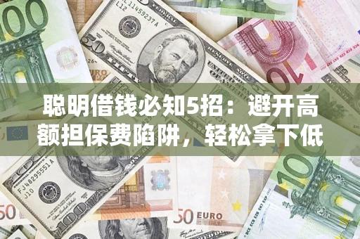 武汉聪明借钱必知5招：避开高额担保费陷阱，轻松拿下低息贷款