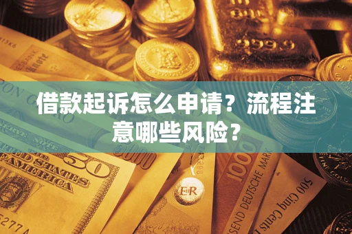 武汉借款起诉怎么申请？流程注意哪些风险？
